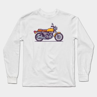 Retro Motorbike (2) Long Sleeve T-Shirt